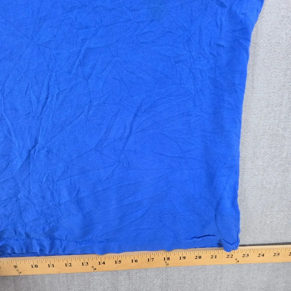 Polo Ralph Lauren T-Shirt Mens Large Blue Short Sleeve‎ Embroidered Pony Logo
